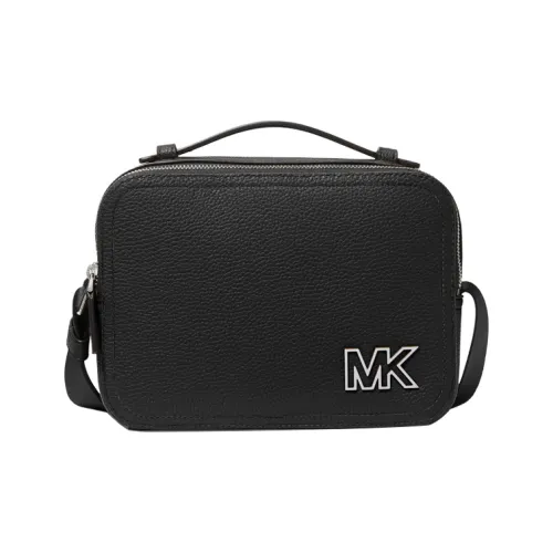 MICHAEL KORS MK Cooper Кожа Camera Сумка Сумка через плечо Средняя Мужская Черная