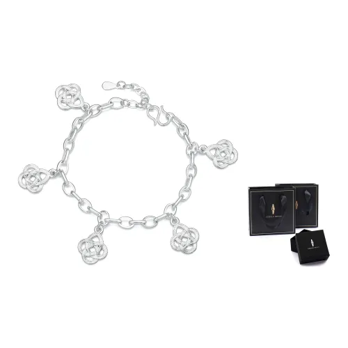 Jodie＆Kevin Сплав Браслеты на щиколотку Серебряный Женские