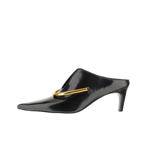 JIL SANDER Домашние тапочки Женские Черные