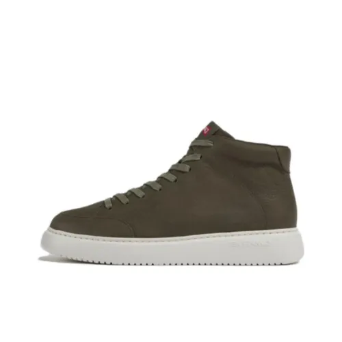 CAMPER Высокие Топы Стильные Скейтбординг Мужские Зеленые