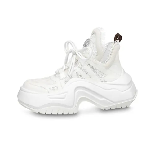 LOUIS VUITTON Archlight 2,0 Low Топ Толстоподошвенные кроссовки Женские Белые