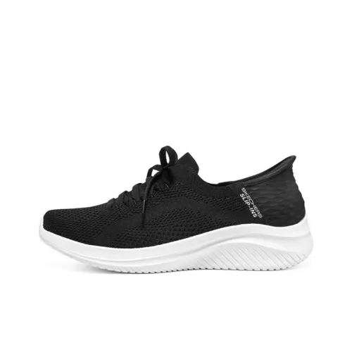 Skechers Ultra Flex 3,0 Hands Бесплатно Slip ins Низкий Топ Повседневный Мужской Черный