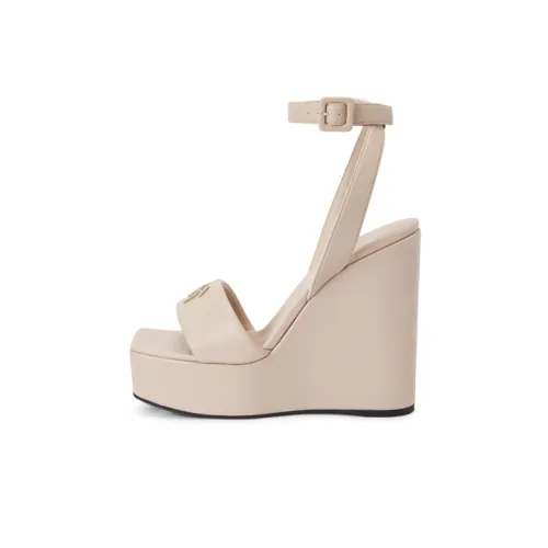 Giuseppe Zanotti GZ Meissa Ремешок Стильные Сандалии 13 см Женские Бежевые