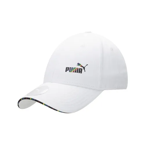 PUMA Хлопок Бейсболка Белая Унисекс