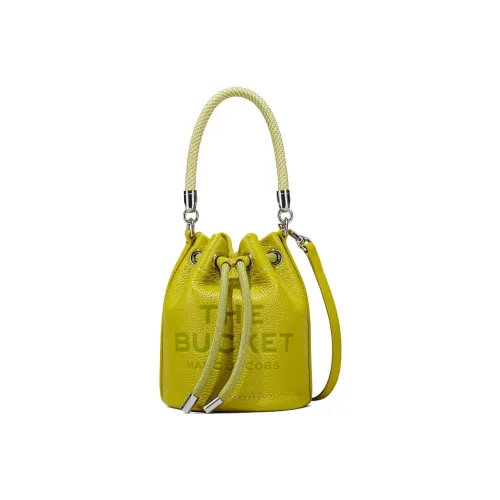 MARC JACOBS Full GRAIN LEATHER Сумка-ведро Сумка через плечо Сумка Extra Mini Женская Желтая