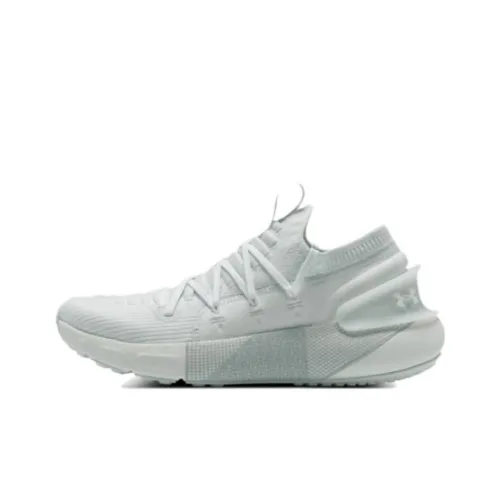 Under Armour HOVR Phantom 3 Low Топ Повседневные Беговые Кроссовки Унисекс Белые
