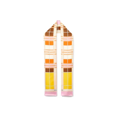 Burberry Шелковые шарфы Многоцветные Женские