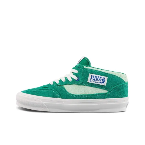 VANS Half Cab OG LX MID Топ Скейтборд Кроссовки Унисекс Зеленый Белый