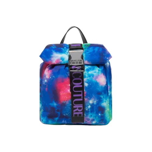 VERSACE JEANS COUTURE Ткань Рюкзак Стандартный Унисекс Синий