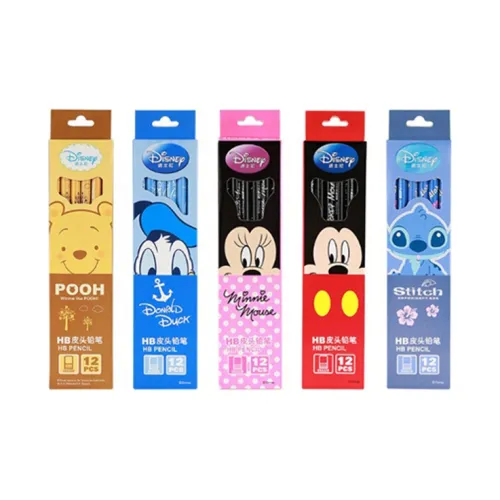 Disney HB карандаш 60 ШТ 12 шт*5 комплект DJ1476 Узор Случайный Мерч по IP