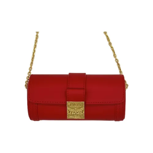 MCM Кожа Сумка через плечо Сумка Сумка через плечо Стандартная Женская Красная