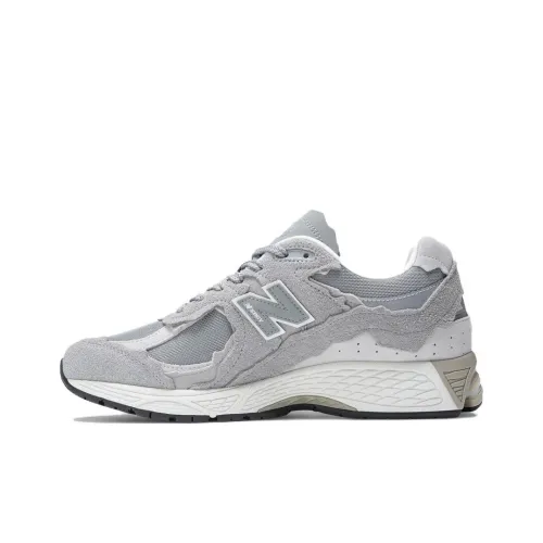 New Balance NB 2002R Амортизация MID Топ Повседневные Беговые кроссовки Унисекс Серый