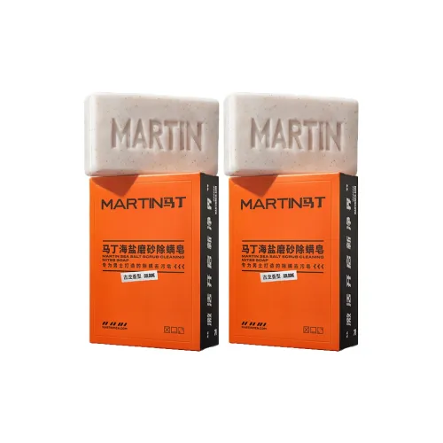 Мартин Морская соль Матовый Удаление клещей Мыло Глубокая чистка And Удаление клещей 140г 140г*2
