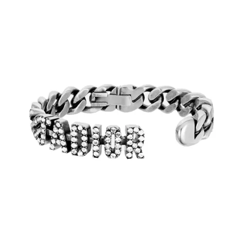 DIOR J'Adior Металлические браслеты белые женские