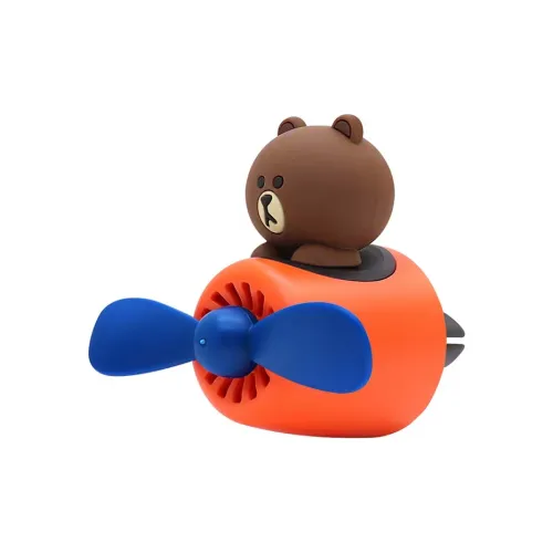 LINE FRIENDS Мультяшный Мини Самолет Car Диспергатор Ароматов Мерч по IP