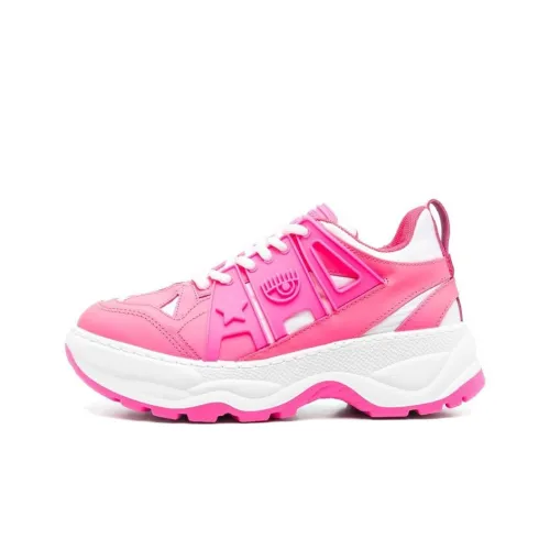 CHIARA FERRAGNI Eye FLY Low Топ Спортивная повседневная обувь Женская Розовая