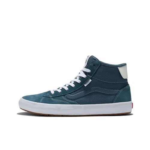 Vans The Lizzie High Топ Скейтборд Кроссовки Унисекс Синий Белый