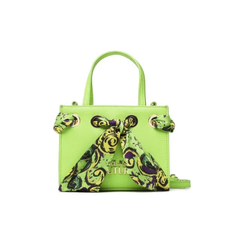 VERSACE JEANS COUTURE Искусственная кожа Тоут Сумка Сумка для покупок Сумка на плечо Сумка маленькая Женская Цвет Ивовый зеленый