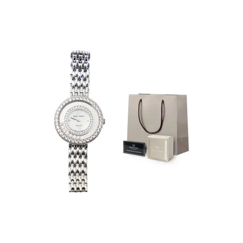 ROYAL CROWN RC Кварцевый механизм Часы Женские Белый Циферблат RC3628S BB