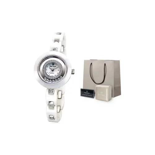 ROYAL CROWN RC Кварцевый механизм Часы Женские Белый Циферблат RC6413L BB