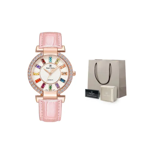 ROYAL CROWN RC Beige Blue Ballet Collection Кварцевый механизм Часы Женские Белый циферблат RC4604 MF