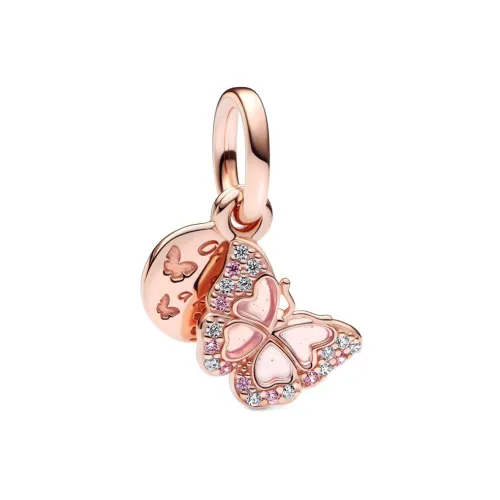 Pandora Синтетический кубический цирконий, медный серебряный сплав, эмаль, ювелирные аксессуары для женщин