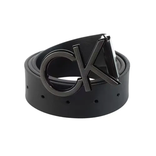 CALVIN KLEIN Кожаные ремни Мужской Черный Ширина 3,5 см