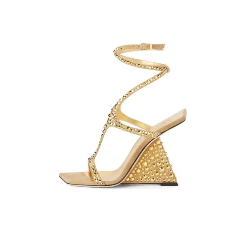 Giuseppe Zanotti GZ One Ремешок Сандалии Женские Золотые