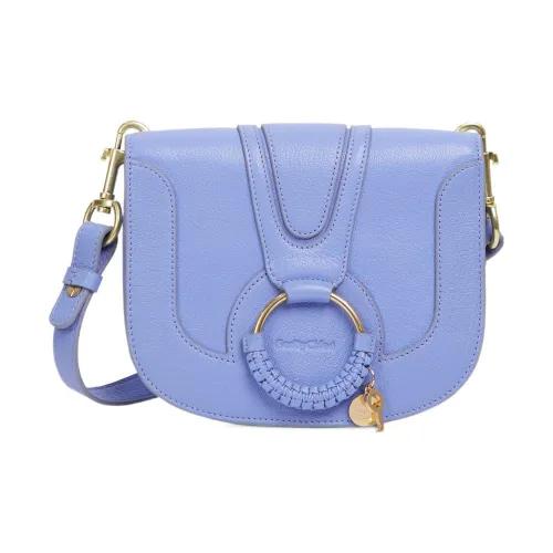 See By Chloe Hana с рельефной козьей кожей сумка через плечо плечевая сумка стандартная женская персидский синий