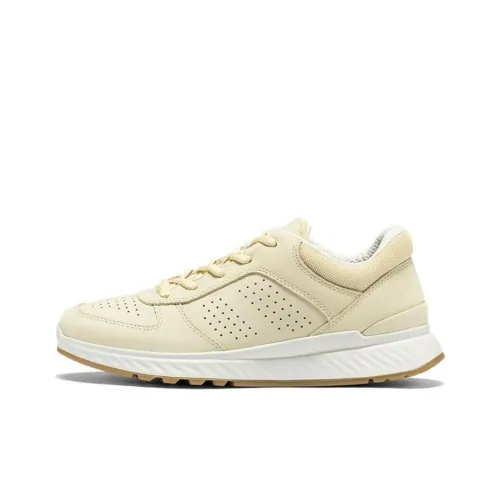 Ecco Casual Низкий Топ Соломенно-Желтый Женский