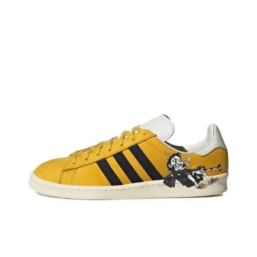 Adidas Originals x Kim Jung Gi X Kasina CAMPUS 00s 'Hazy Yellow' Устойчивые к истиранию низкие скейтборд-кроссовки