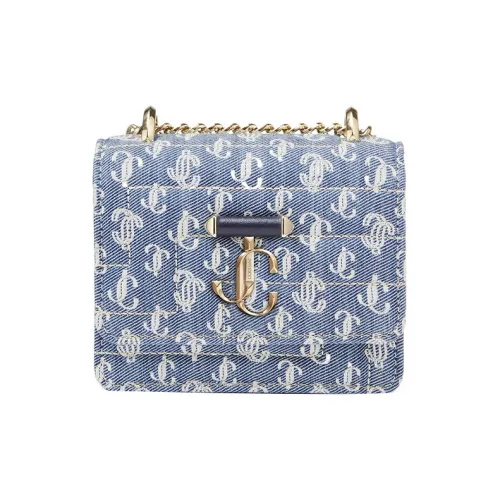 Jimmy Choo Denim Сумка через плечо Мини Женская Синяя