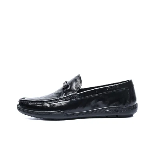 C°BANNER Повседневные кожаные туфли Low Top Черные Мужские