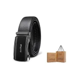 Металлическая пряжка + Зернистая кожа личи