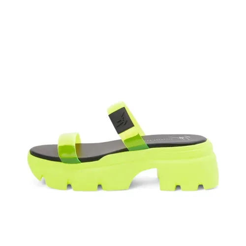 Giuseppe Zanotti GZ Apocalypse Слипоны Женские Неоново-желтый