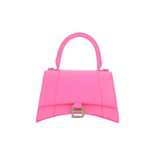 Balenciaga HOURGLASS Телячья кожа Сумка через плечо Сумка Обычный Женский Розовый