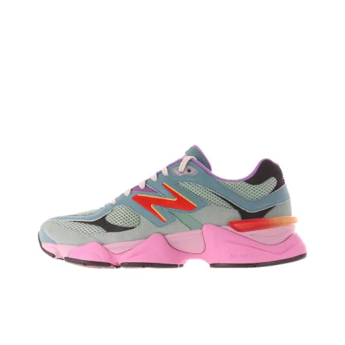 New Balance NB 9060 'MULTI Цвет' Низкий Топ Повседневная Обувь Унисекс Синий Розовый