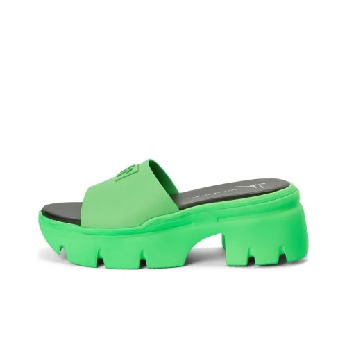 Giuseppe Zanotti GZ Стильные Сандалии Женские Зеленые