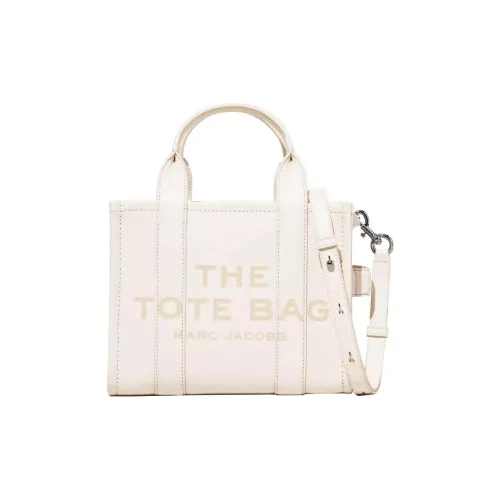 MARC JACOBS Full GRAIN LEATHER Тоут Сумка Сумка для покупок Сумка через плечо Сумка Мини Женская Молочно-белая