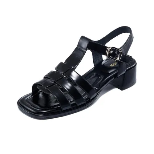 HARSON Сандалии в римском стиле, черные, женские