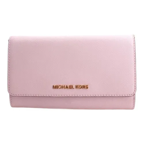 MICHAEL KORS Jet Set Кожа Ручная Сумка через плечо Стандартная Женская Розовая