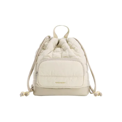 BAGSMART ПУ (полиуретан) Рюкзак Мини Женский Абрикос Светло-Синий