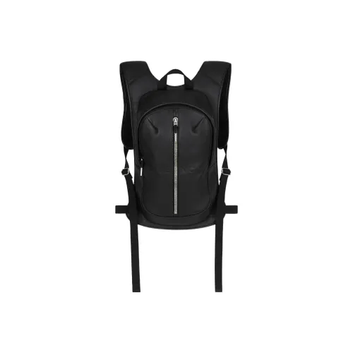 GIVENCHY Рюкзак из телячьей кожи с зернистой текстурой мужской черный