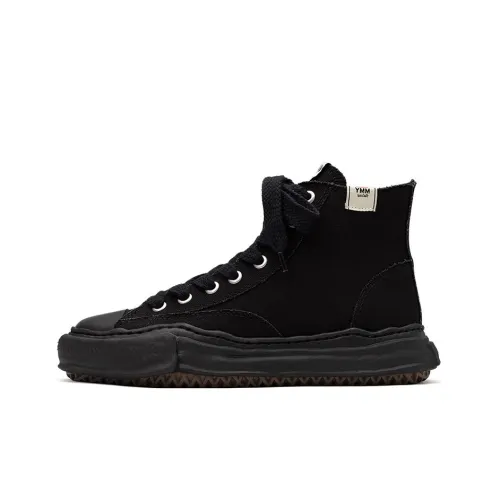 MIHARA YASUHIRO Peterson OG Sole High Top Стильные Скейтбординги Унисекс Черный