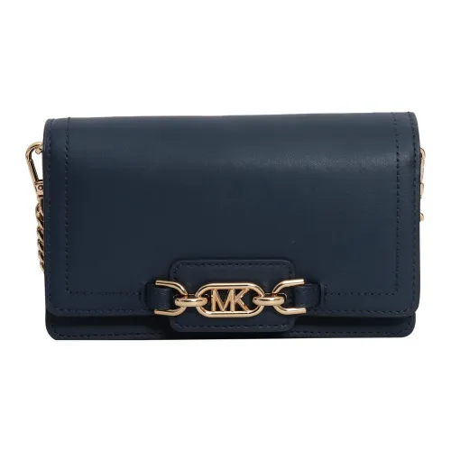 MICHAEL KORS Heather Кожа Сумка через плечо Сумка на плечо Женская Синяя