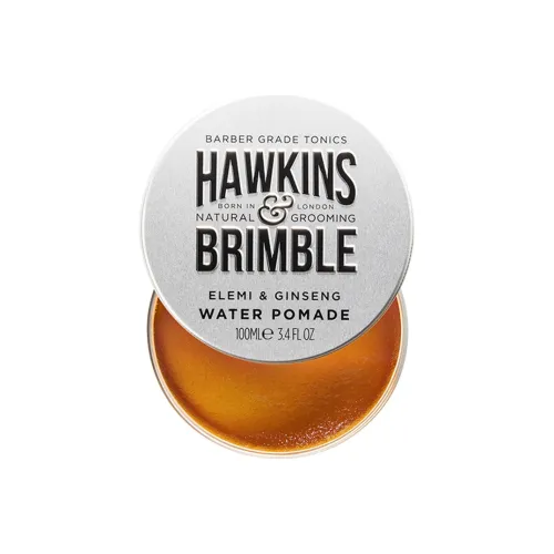 HAWKINS BRIMBLE Маленький Серебряный Консервированный Спрей с Вода Основа для Мужских Волос Масла Коробка Стайлинг Уход за Волосами For Shine 100 мл