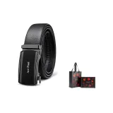 Металлическая пряжка, зернистая кожа личи + премиум-бокс