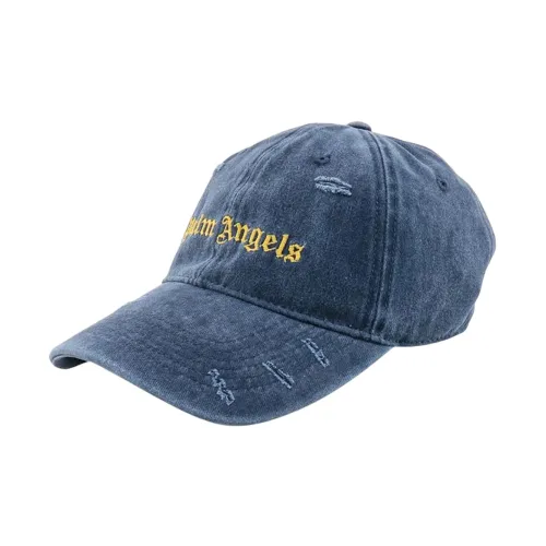 PALM ANGELS Хлопковые кепки синие мужские
