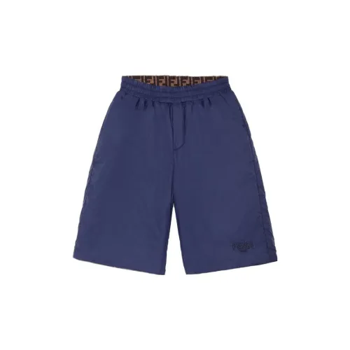 FENDI Blue Kids Short