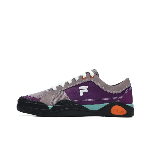 FILA FUSION ATV Low Топ Скейтборд Кроссовки Женские Фиолетовый Серый Красный